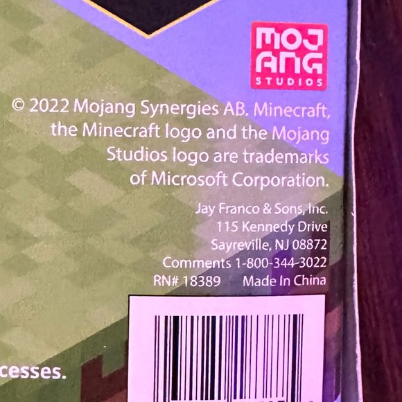 New Minecraft Creeper Bee Body Pillow Case Cover MC soft Mojang Microsoft - NWT - Picture 2 of 5